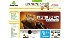 Desktop Screenshot of joshsfrogs.com